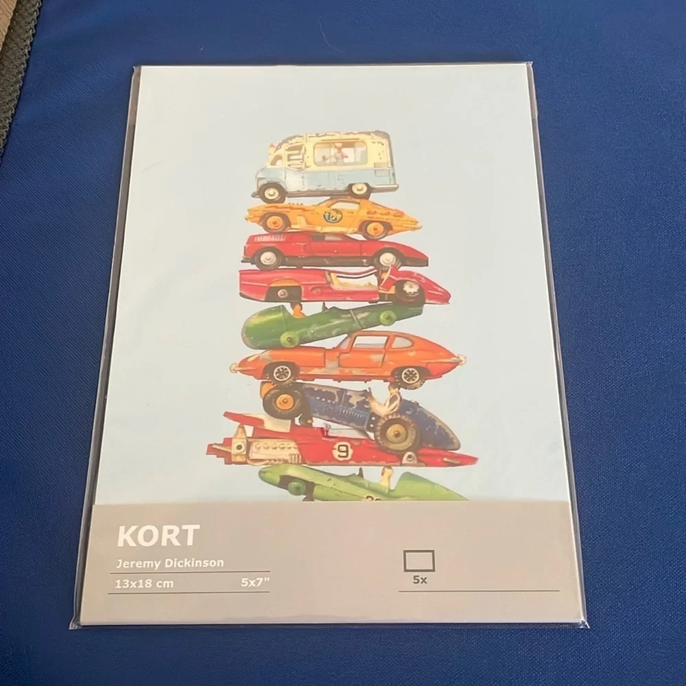 KORT colorful art card set from IKEA 5”x 7”